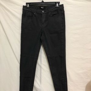 Massimo Black Coated Denim Jeans